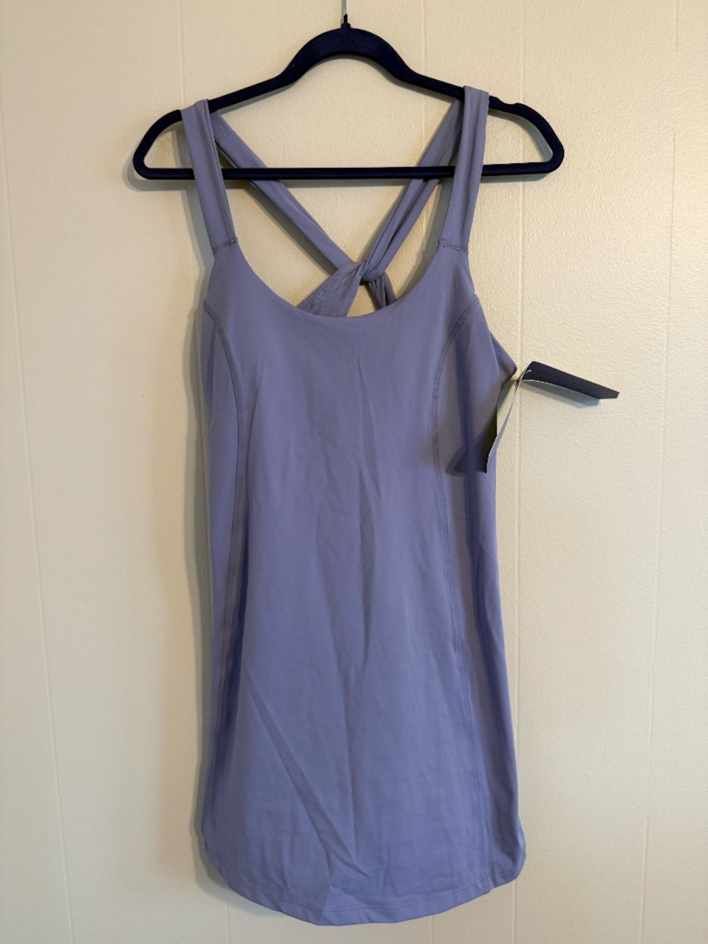 NWT Women's Avia Back-Twist Dress w/Built-In Shorts, Size L (12-14)